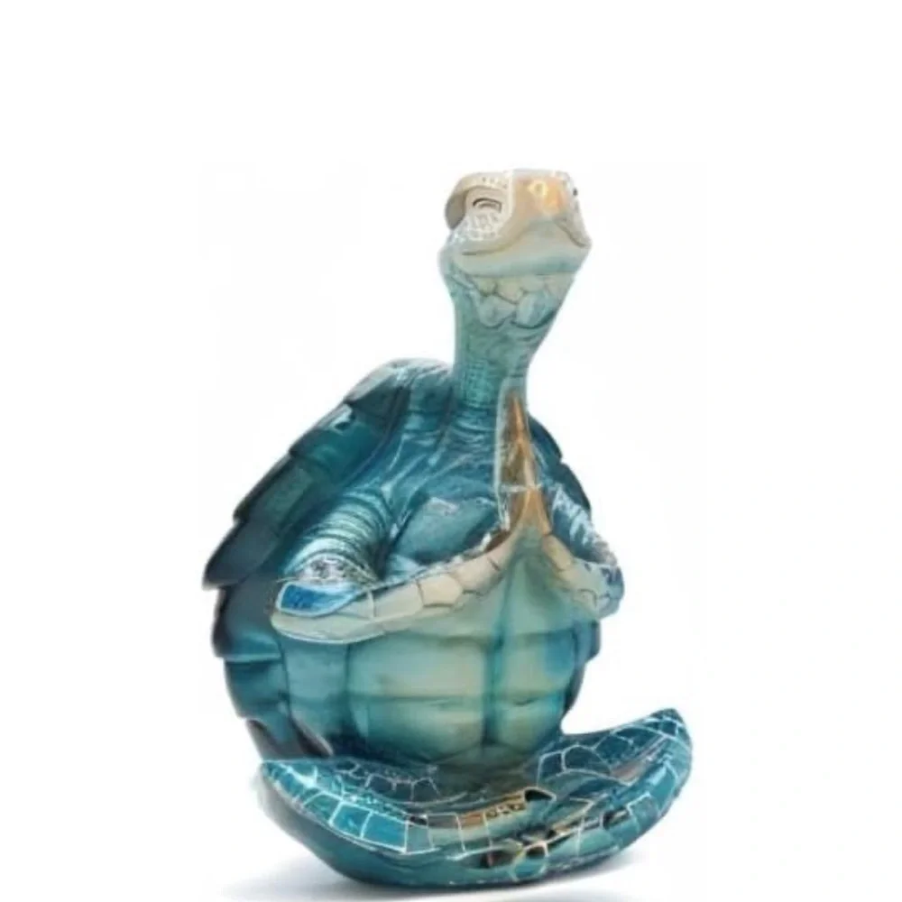 Urban Outfitters Blue and White Reptile Habitat Accessory